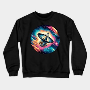 Voyage to the Stars - Voyager Spacecraft Crewneck Sweatshirt